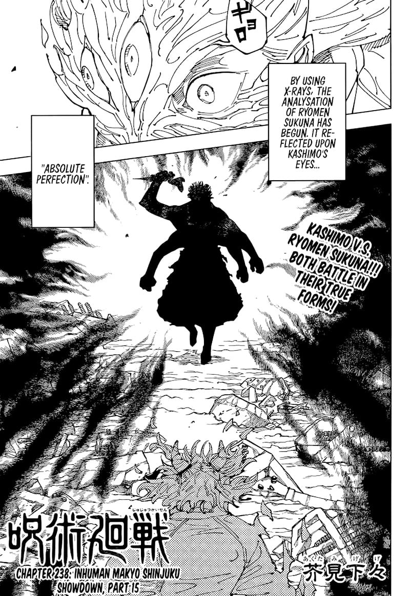 Jujutsu Kaisen Chapter 238 image 01